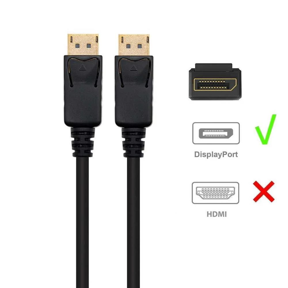 EWENT EC1407 CABO DISPLAYPORT 3 M PRETO