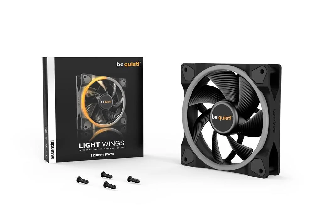 Be Quiet! Light Wings  120mm Pwm Caixa de Comput.