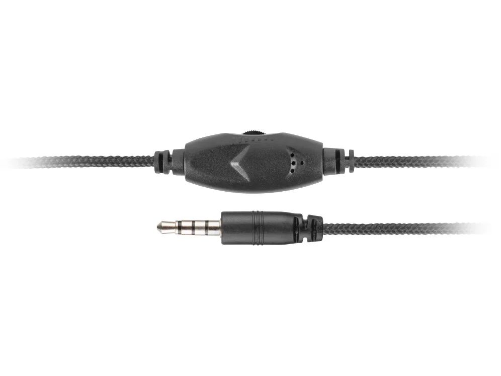Auscultadores Canary Go C/ Fios Preto - Natec