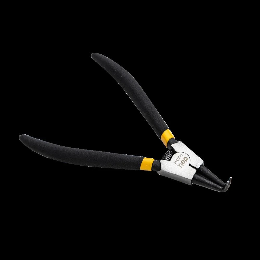 Ohnuté Klete Na Vnejí Pojistné Krouky 7'' Deli Tools Edl0344 (Cerné)