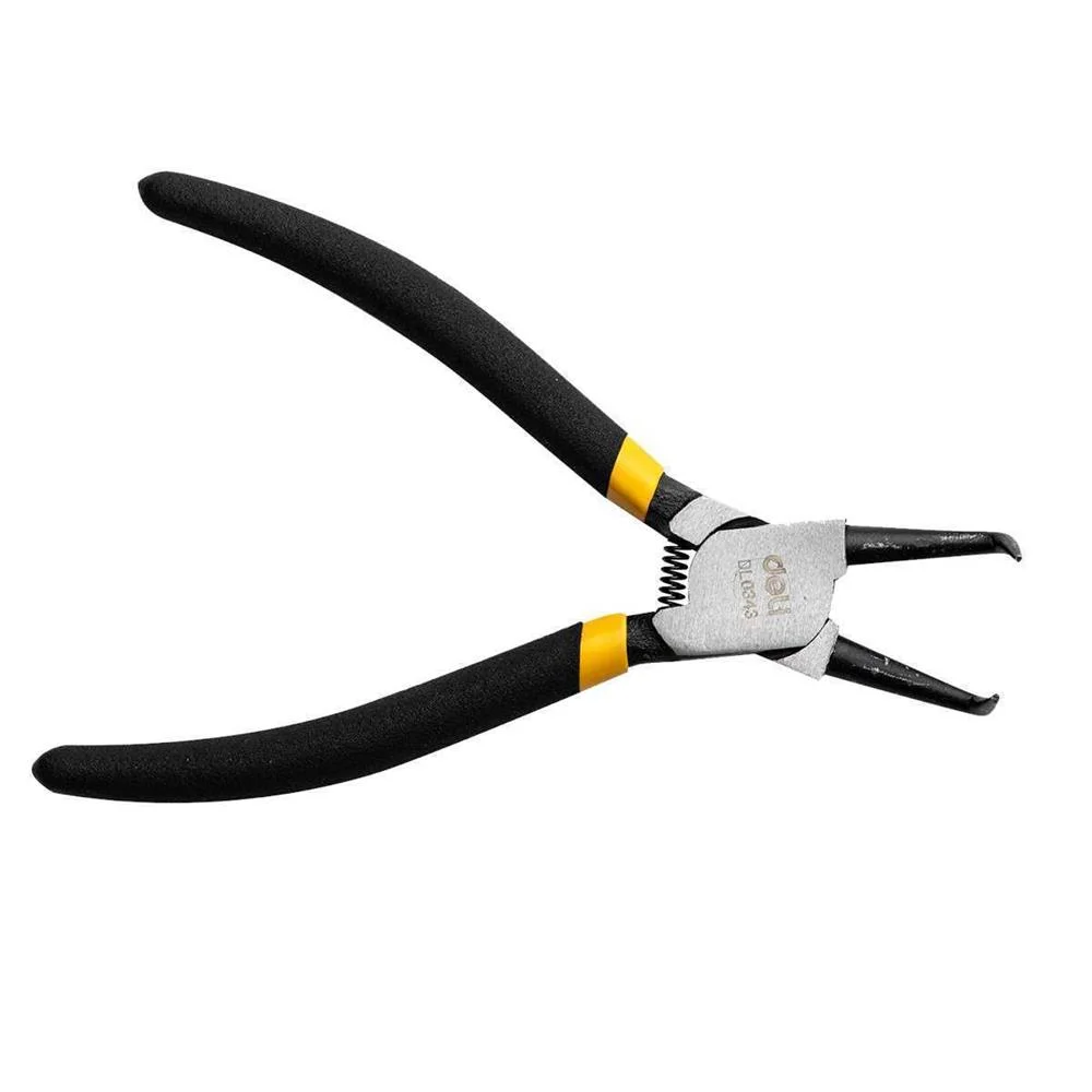 Ohnuté Klete Na Vnitrní Pojistné Krouky 7'' Deli Tools Edl0343 (Cerné)