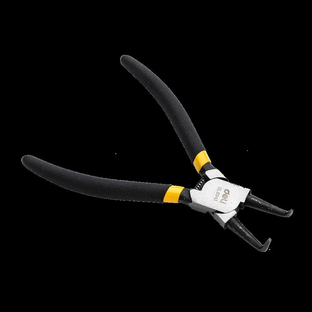 Ohnuté Klete Na Vnitrní Pojistné Krouky 7'' Deli Tools Edl0343 (Cerné)