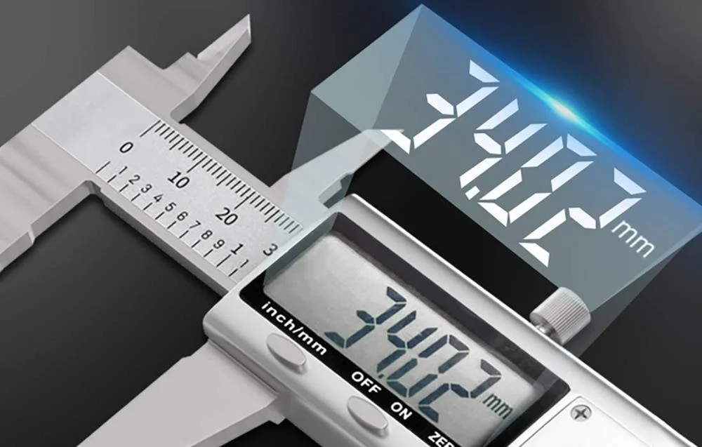 Digital Vernier Caliper 150mm Edl91150 (Silver) - Deli