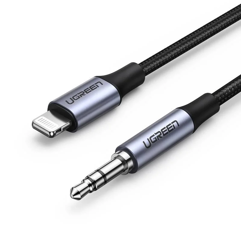 Cabo Lightning para Jack 3.5mm 1m Us315 Ugreen
