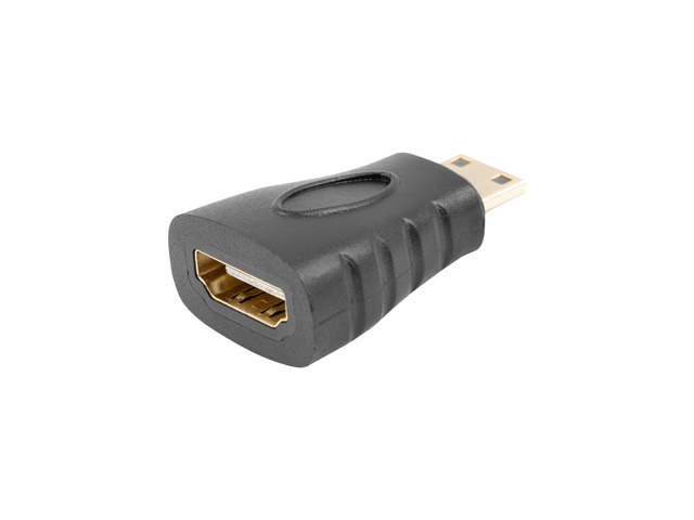Adaptador Mini Hdmi para Hdmi Lanberg Ad-0037-Bk Preto 