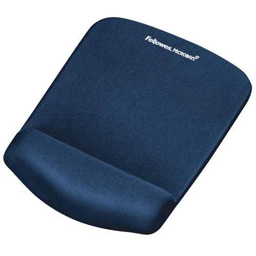 Fellowes Mauspad-Handgelenkauflage Plushtouch           Blau