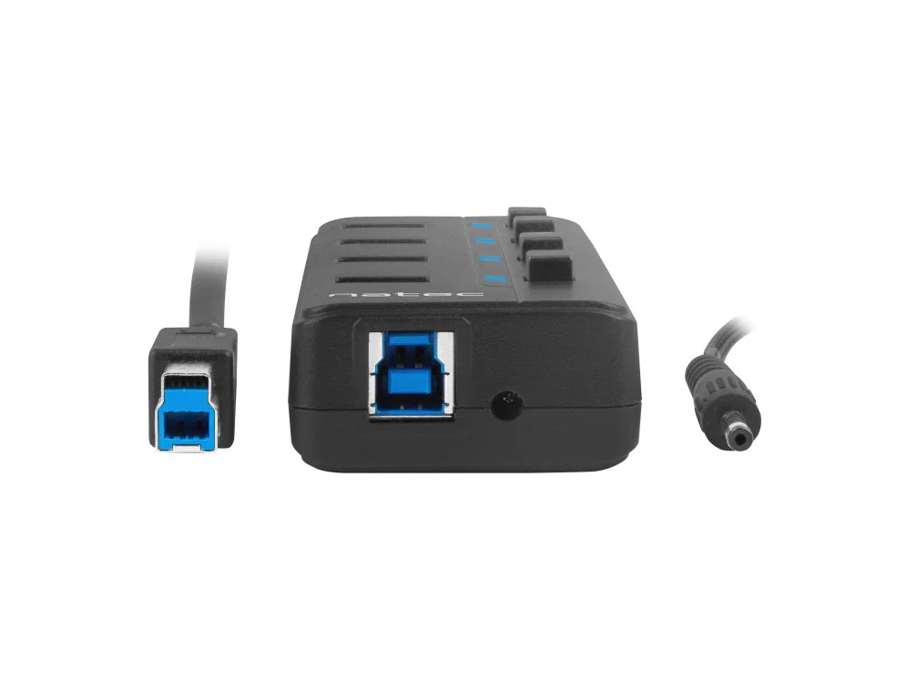 Natec Hub Usb 3.0 Mantis 2 4-Ports With Switch+Power Supply