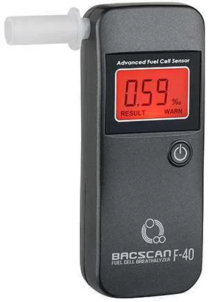 Bacscan F-40 Alcohol Tester 0 - 4% Grey