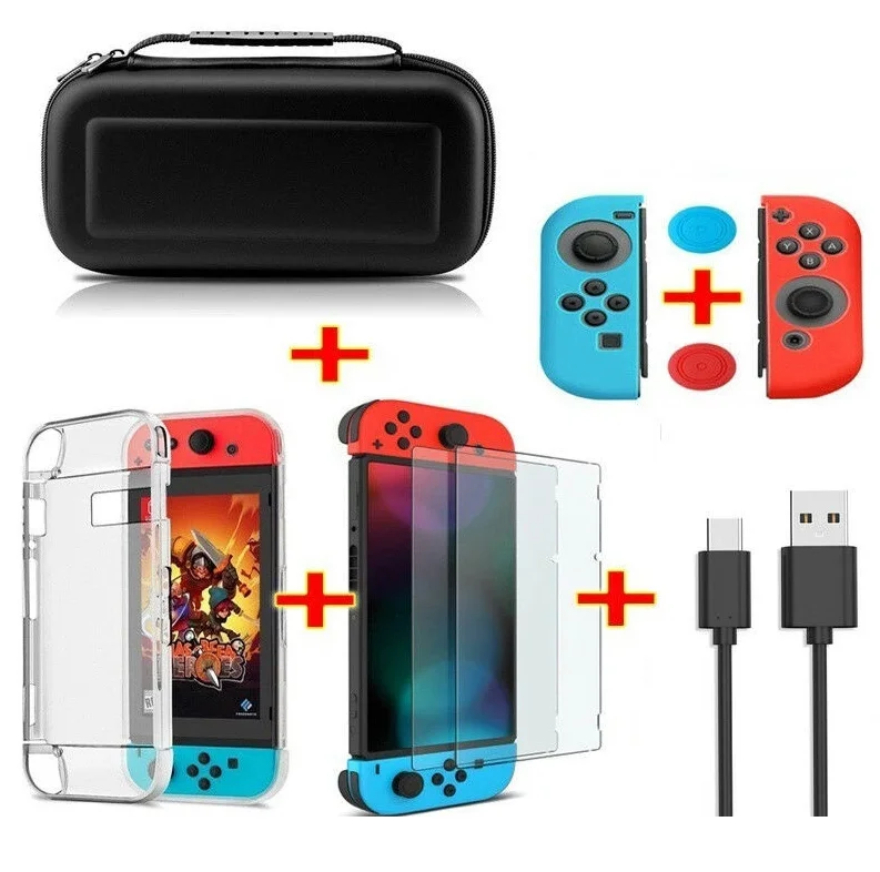 Funda Protectora Nintendo Switch 6 En 1