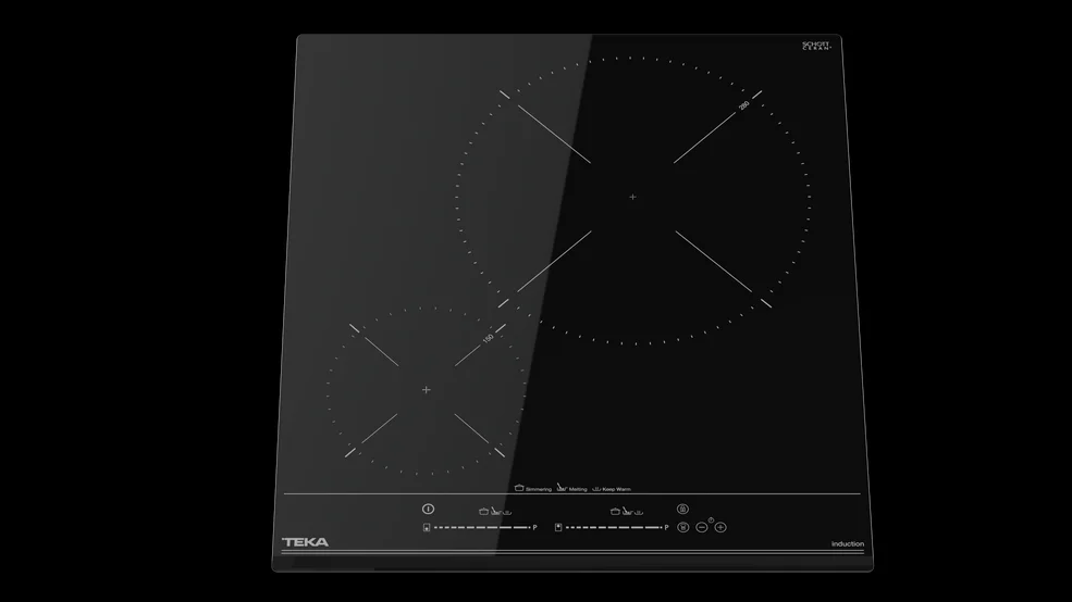 Induction Plate Izc 42400 Msp Multislider 40cm 2 Zones 3600w (Black) - Teka