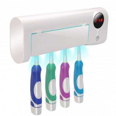 Esterilizador De Luz Ultravioleta Com 4 Escovas