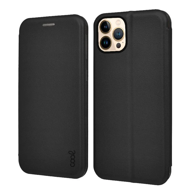 Capa Cool Flip para iPhone 13 Pro Max Elegance Preto