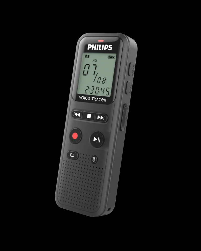 Philips VoiceTracer 8 kHz Preto