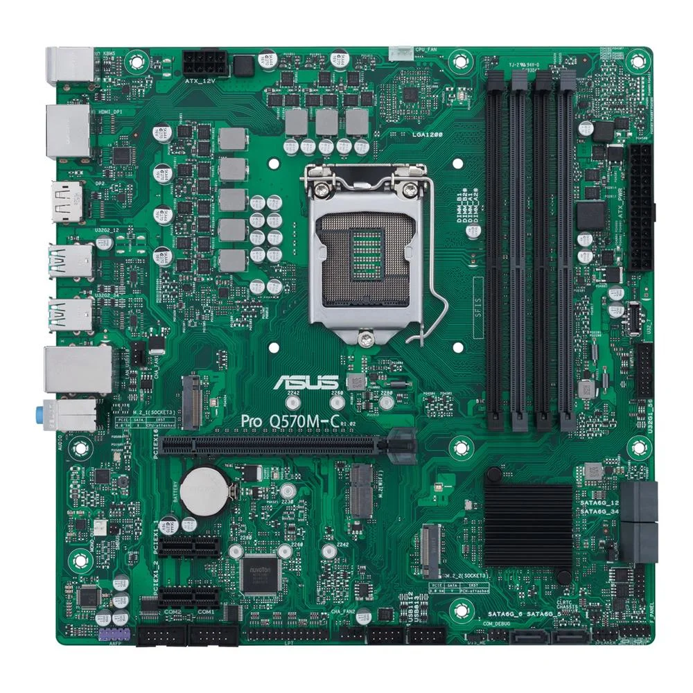 Asus Pro Q570m-C/Csm - Motherboard - Micro Atx - Lga1200 Socket - Q570