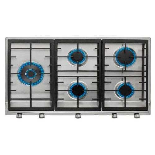 Gas Hob Ex 90.1 5g Ai Al Dr Left Ci 5 Zones 12050w (Inox) - Teka