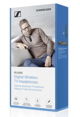 Auriculares Wireless Rs 5200 Preto - Sennheiser