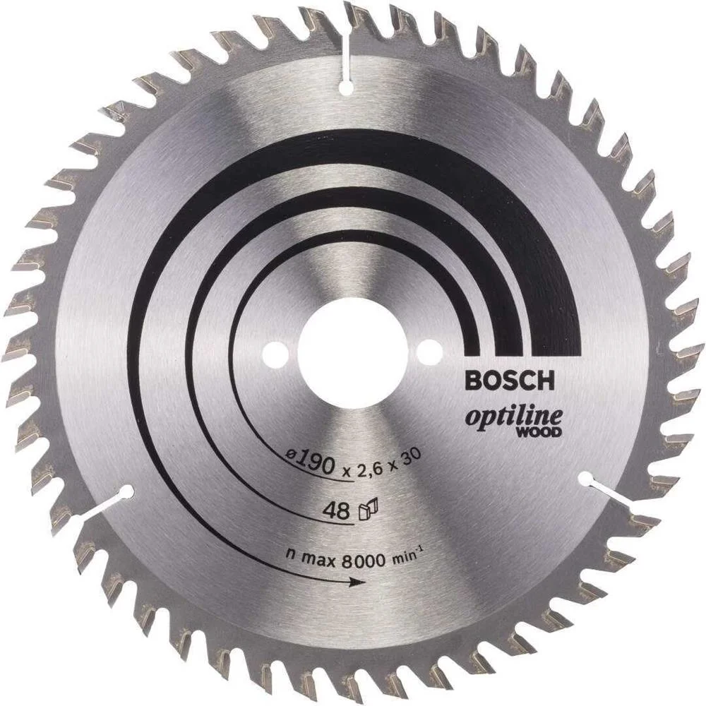 Bosch 1x Optiline Wood + 1x Multi Material Saw Blade Set