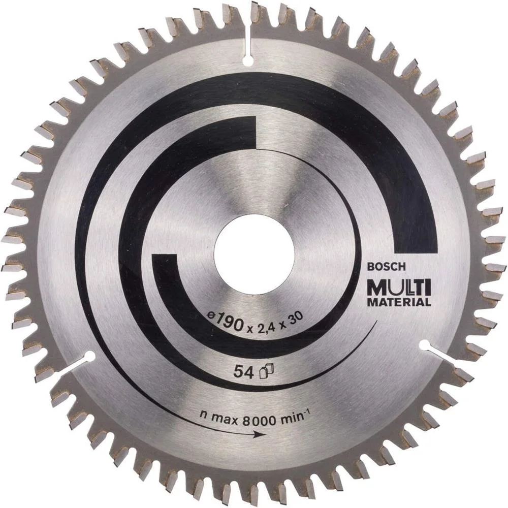 Bosch 1x Optiline Wood + 1x Multi Material Saw Blade Set