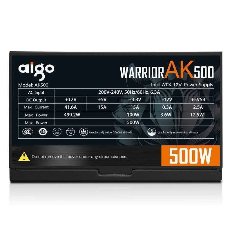 Fonte de Alimentação do Computador Darkflash Ak500