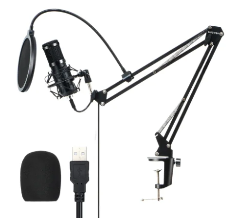 Suporte em Balanço para Microfone Condensador Usb