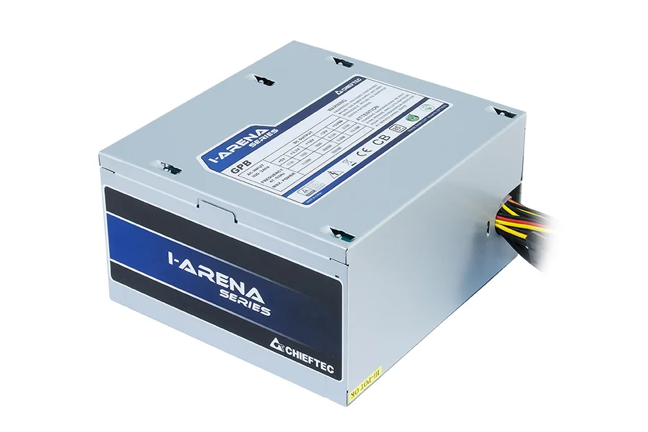 Chieftec Gpb-500s Power Supply Unit 500 W 20+4 Pin Atx Ps/2 Silver