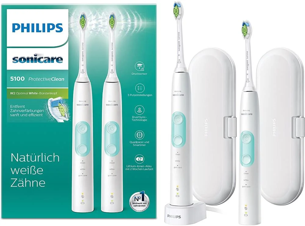 Philips Sonicare Built-In Pressure Sensor Sonic Electric Toothbrush