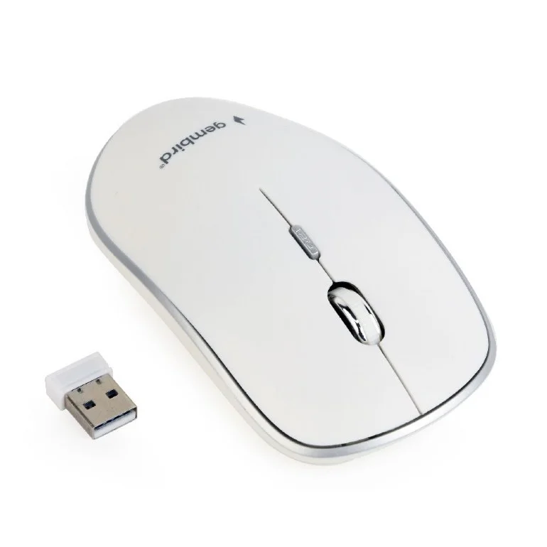 Mouse Usb Optical Wrl/White Musw-4b-01-W Gembird