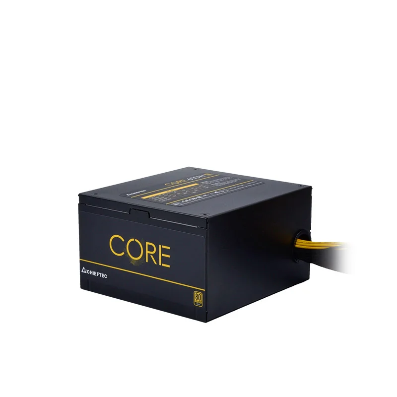 Power Supply|Chieftec|600 Watts|Efficiency 80 Plu.