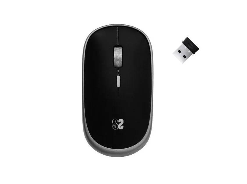 Rato Sem Fios Subblim Mini 1600 DPI Preto