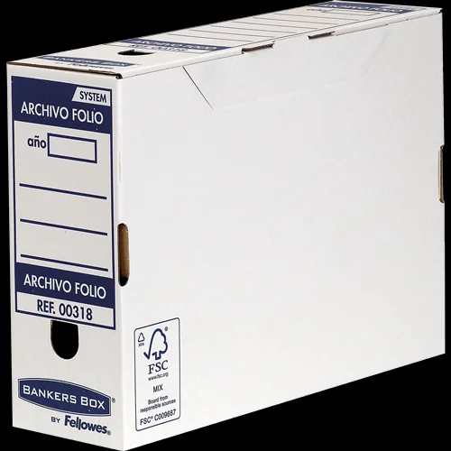 Fellowes 0031802 Arquivador Azul, Branco