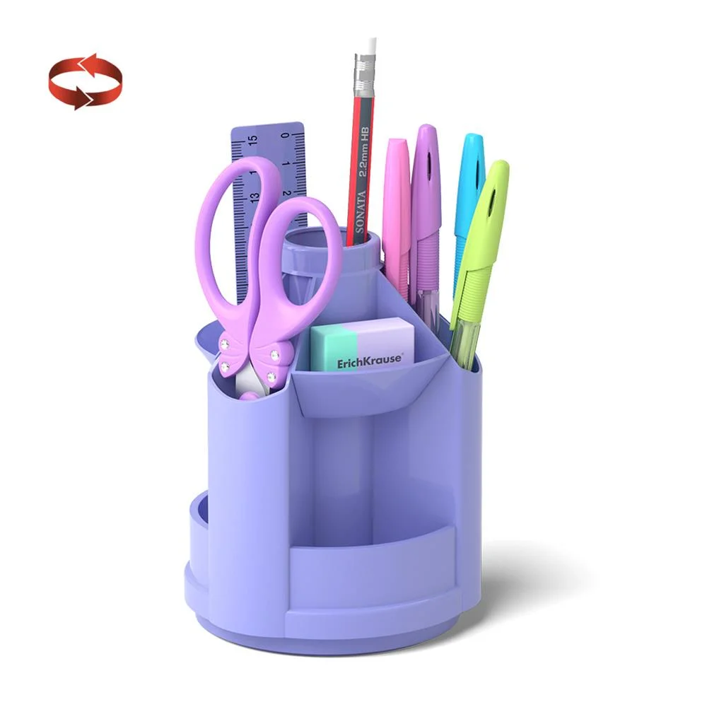 Erichkrause Mini Desk Porta-Lápis Plástico Violeta