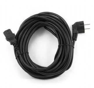 Gembird Pc-186-Vde-10m Power Cable Black Cee7/4 C14 Coupler