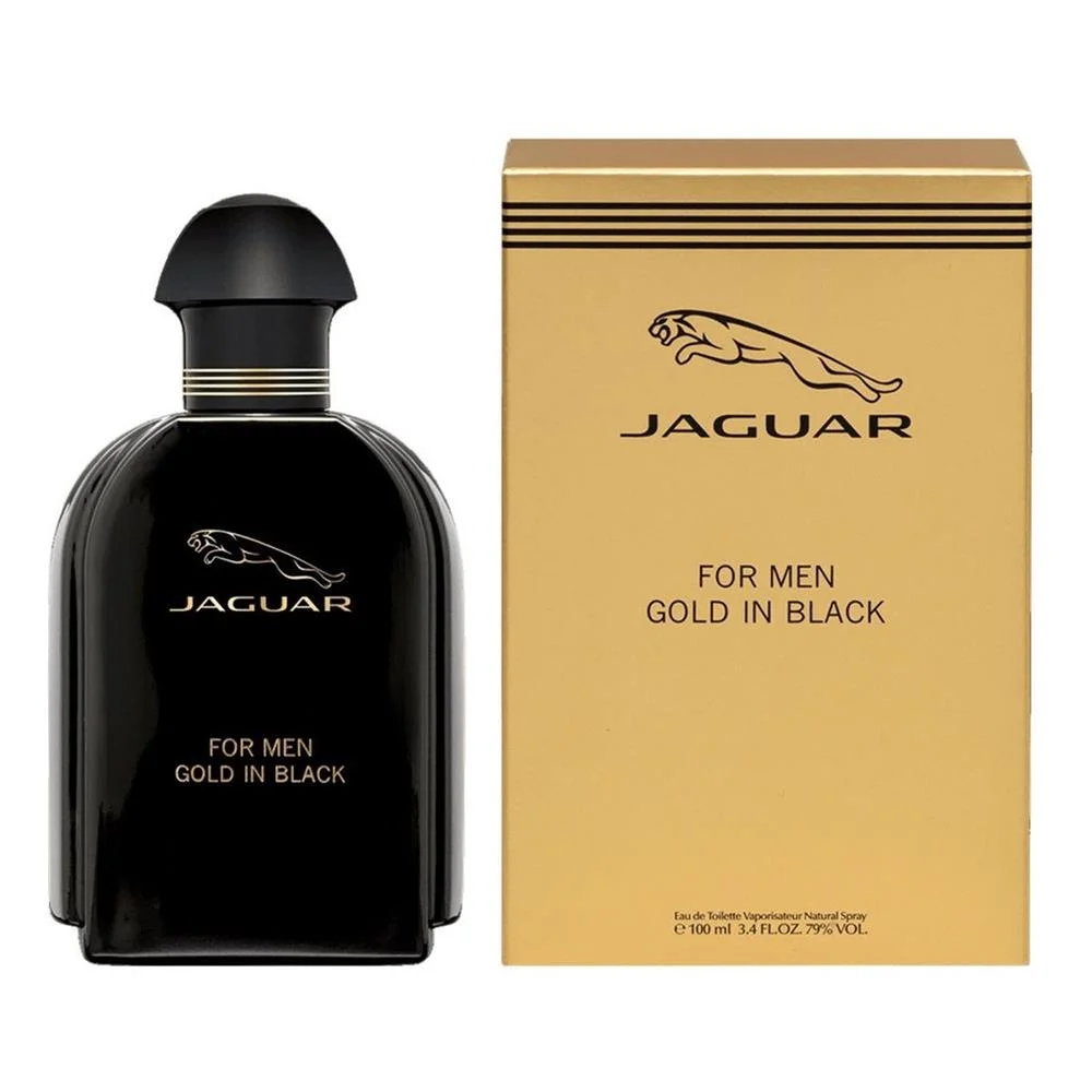 Jaguar Gold In Black Eau de Toilette 100ml Vapori.