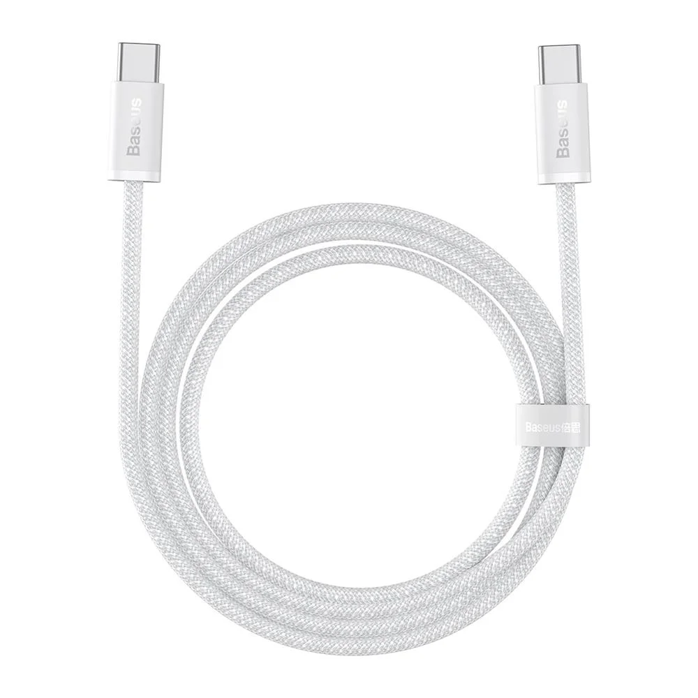 Cabo Usb-C Baseus 100w 2m Blanco