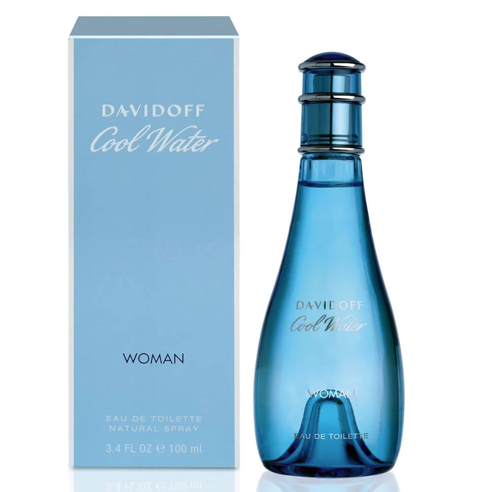 Perfume Mulher Cool Water Woman Davidoff Edt 100 .