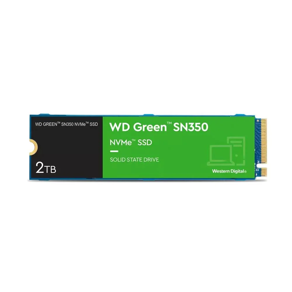 Ssd Wd Green  M.2 2280       2tb Nvme    Sn350 Intern