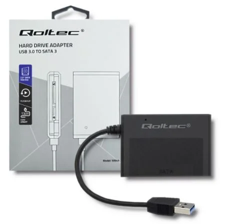 Caja Externa Qoltec Usb 3.0 Hdd/Ssd