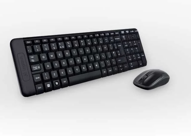 Teclado e rato sem fios desktop