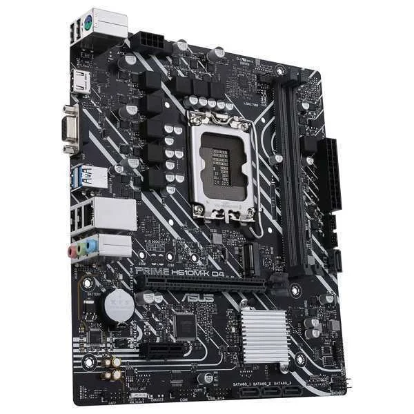 Asus Prime H610m-K D4 Intel H610 Lga 1700 Micro Atx