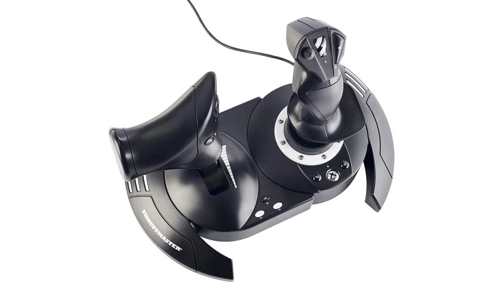 Thrustmaster Joystick + Pedales T.Flight Full Kit.