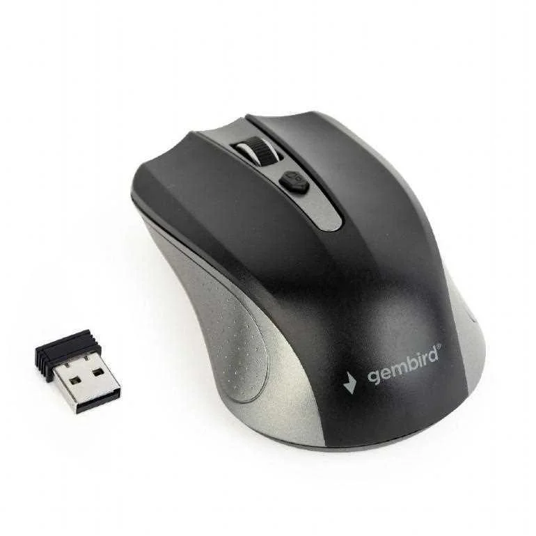 Mouse Usb Optical Wrl Grey/Black Musw-4b-04-Gb Ge.