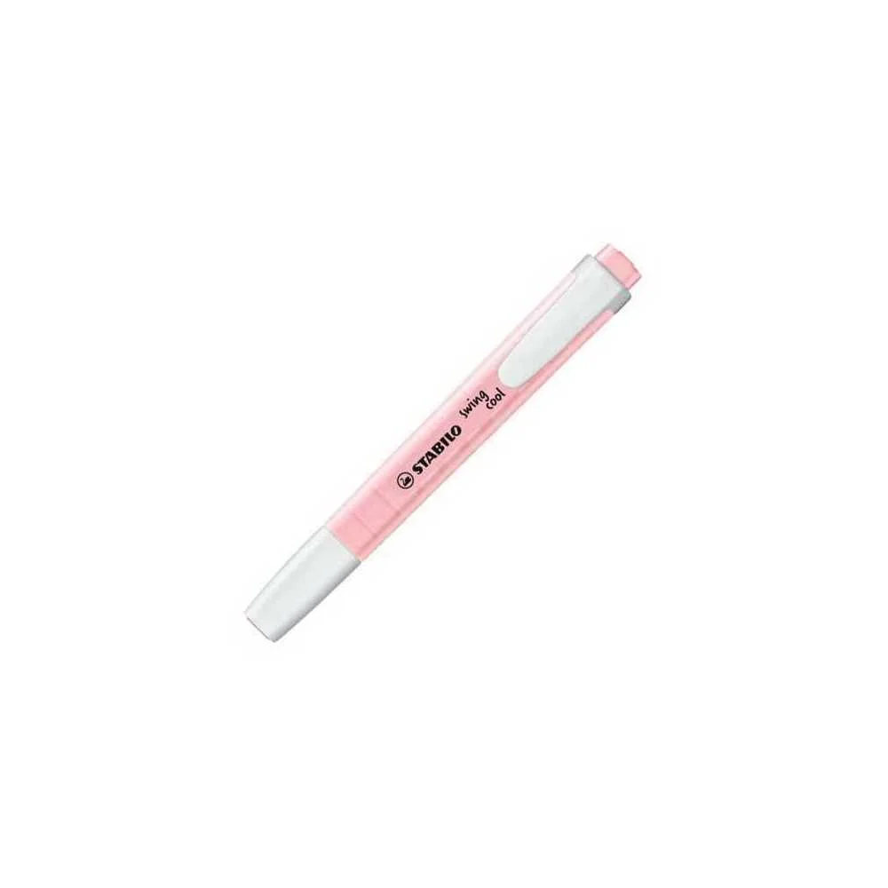 Marcador Fluorescente Swing Cool Pastel Trazo 1/4.