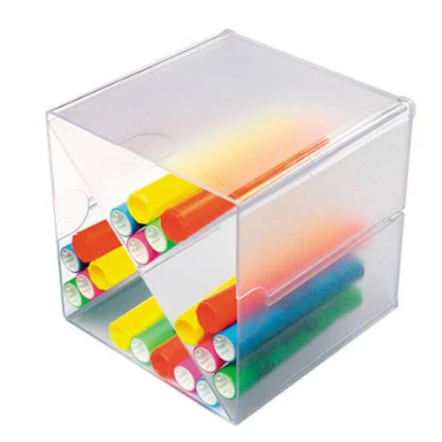 ORGANIZADOR MODULAR CON DIVISOR EN ASPA TRANSPARE.