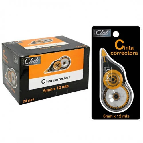 CINTA CORRECTORA 12 METROS X 5 MM. INGRAF OFFICE .