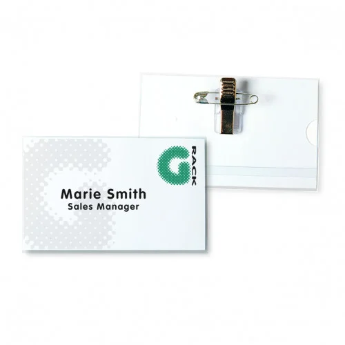 KIT DE 50 IDENTIFICADORES CON PINZA + IMPERDIBLE .