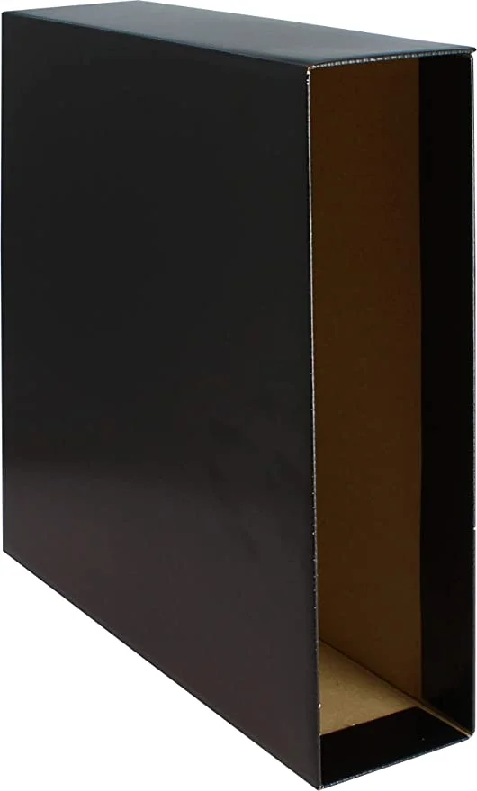FUNDA ARCHIVADOR COLOR NEGRO FOLIO 296X355X86 GRA.