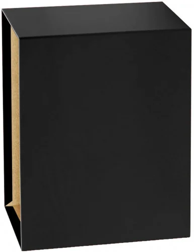 FUNDA ARCHIVADOR COLOR NEGRO A4 280X320X86 GRAFOP.
