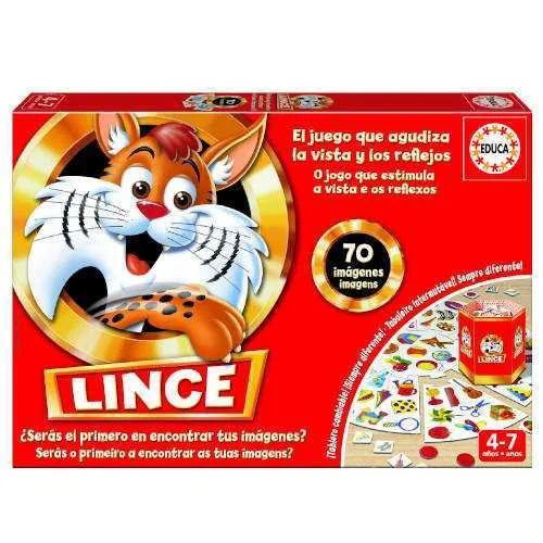 Juego El Lince 70 Imágenes de 4-7 Años Educa Borr.