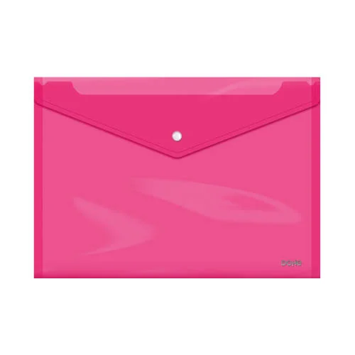 Sobres Polipropileno Broche Rosa Folio Apaisado 3.