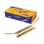 Caja 100 Fastener Metal Dorado U304401 Umec